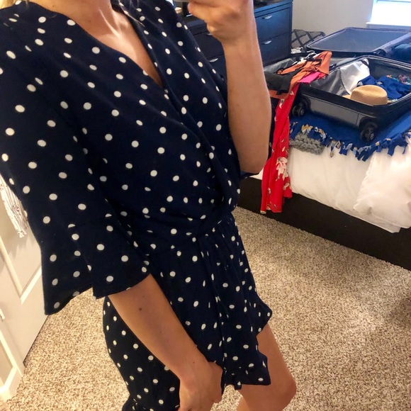 One Clothing Polka Dot Romper - Picture 3 of 6